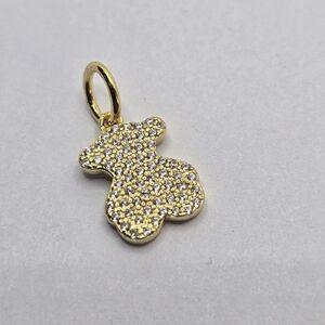 Tous Bear Motif Pendant 11mm